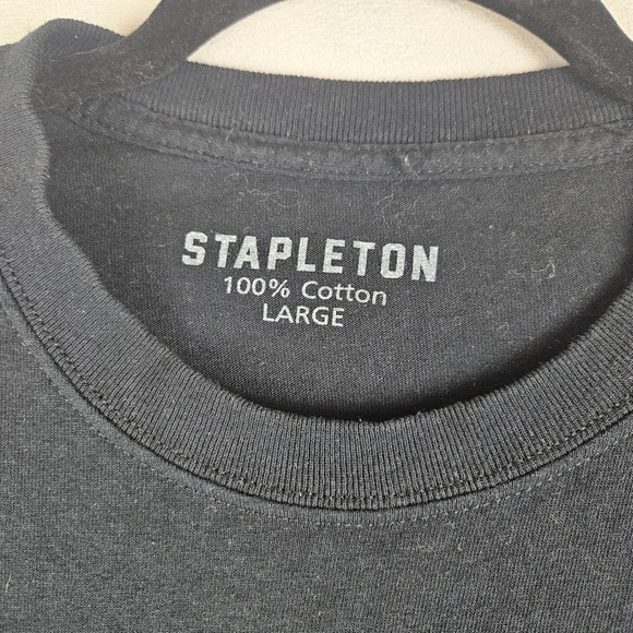 Chris Stapleton "Whiskey And You" Unisex Band Tee Size Large Black - Picture 4 of 4